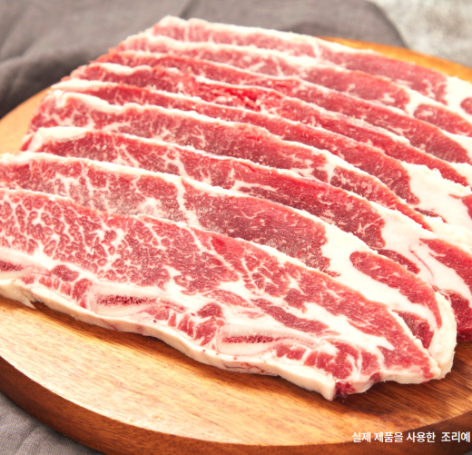 초이스 등급의 꽃갈비를 사용한 양념 LA갈비 1.2kg
