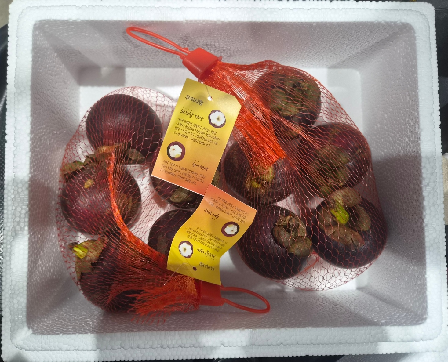 태국산 항공 직송 망고스틴 (500G*2망)