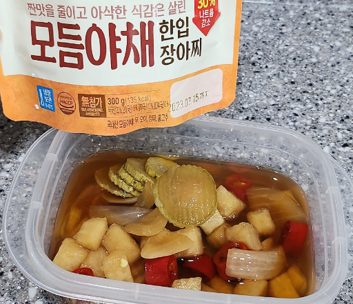 풀무원 한입모듬야채장아찌 1kg